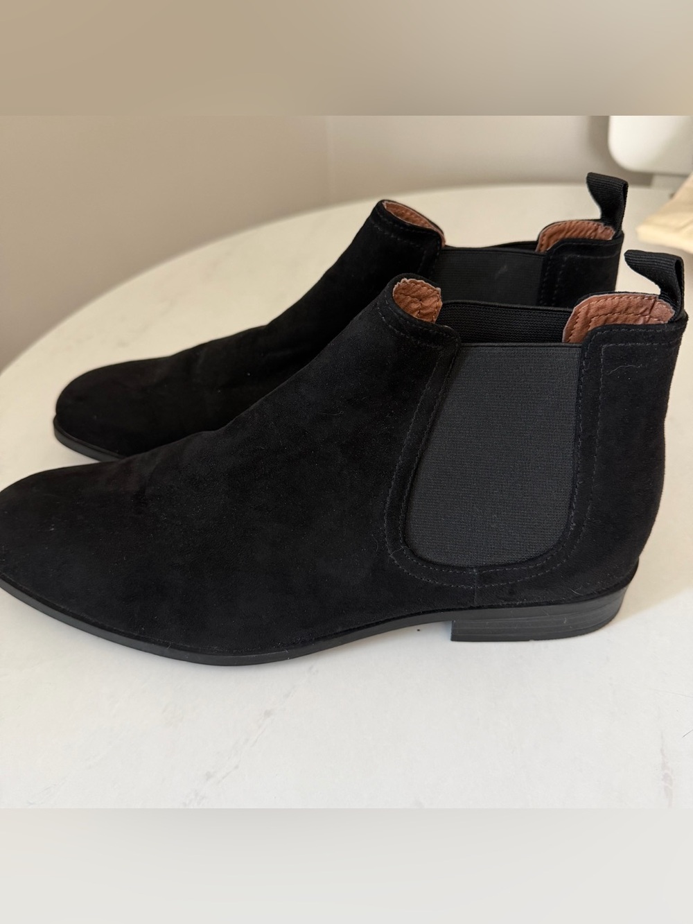 H&M Men's Black Suede Chukka Chelsea Boots